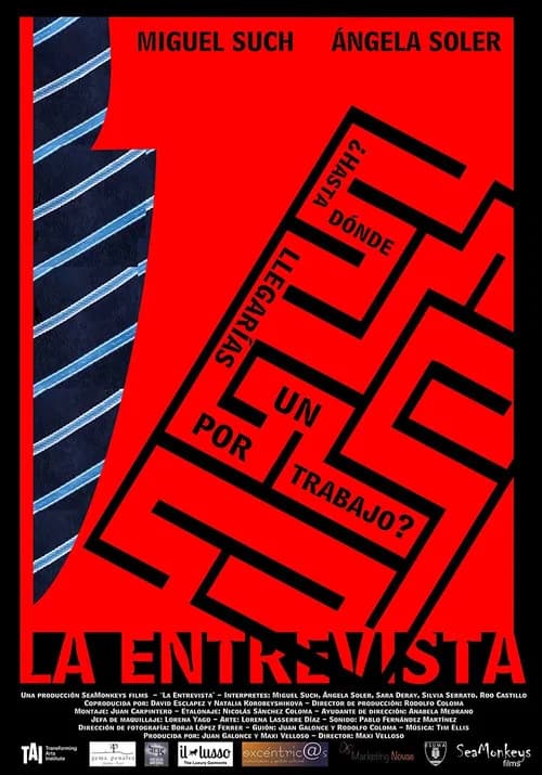 La entrevista poster