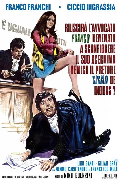 Will the Lawyer Franco Benenato Be Able to Defeat his Arch Enemy the Magistrate Ciccio De Ingras? poster