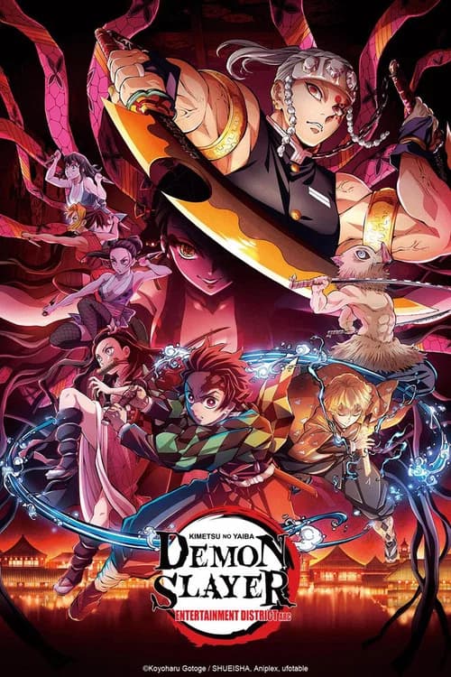 Demon Slayer: Kimetsu no Yaiba Entertainment District Infiltration Arc poster
