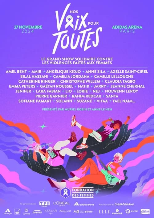Nos Voix Pour Toutes 2024 poster