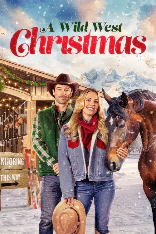 Wild West Christmas poster